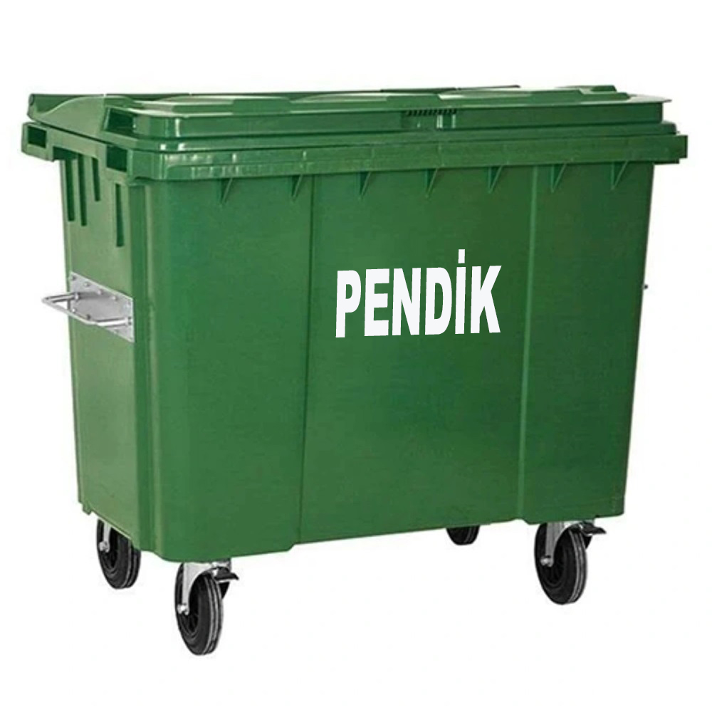 Pendik 1100 Litre Plastik Çöp Konteyneri