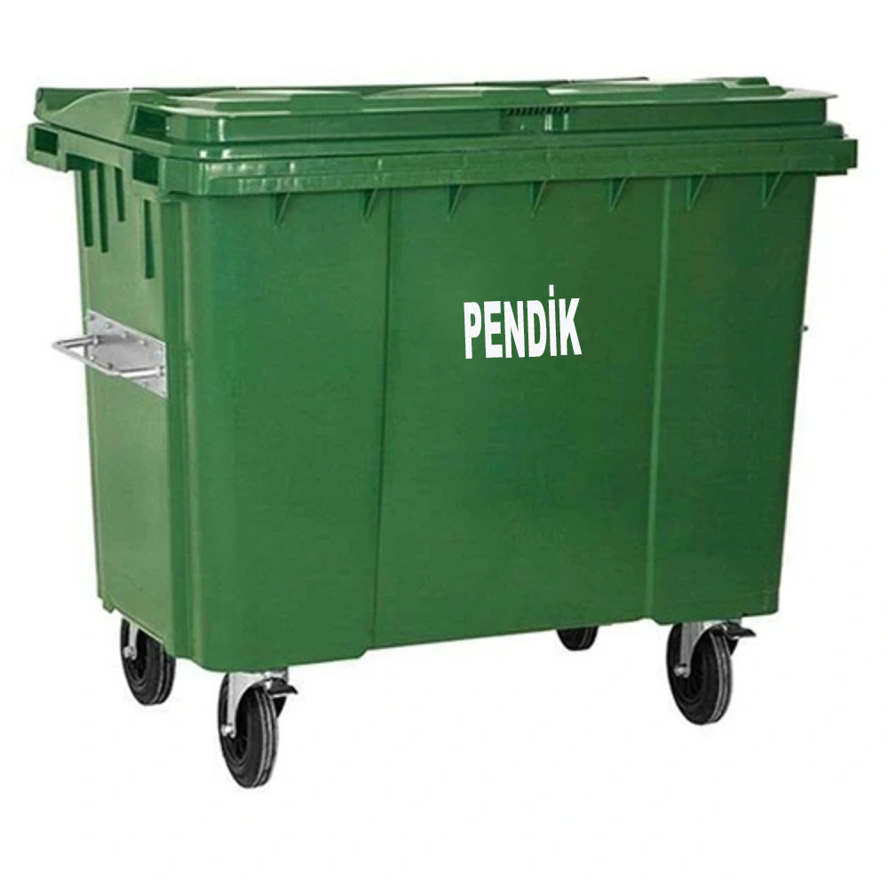 Pendik 660 Litre Plastik Çöp Konteyneri